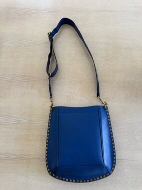 Isabel Marant Oskan BlueStudded Leather Bag/Crossbody Bag